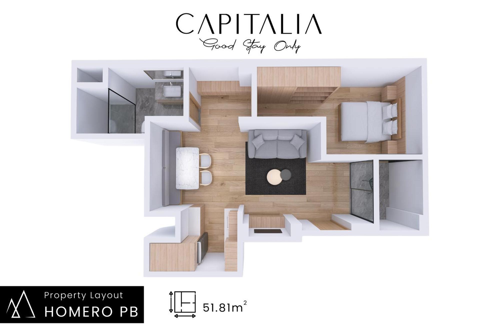 Capitalia - Luxury Apartments - Homero Ciudad de México Pokoj fotografie