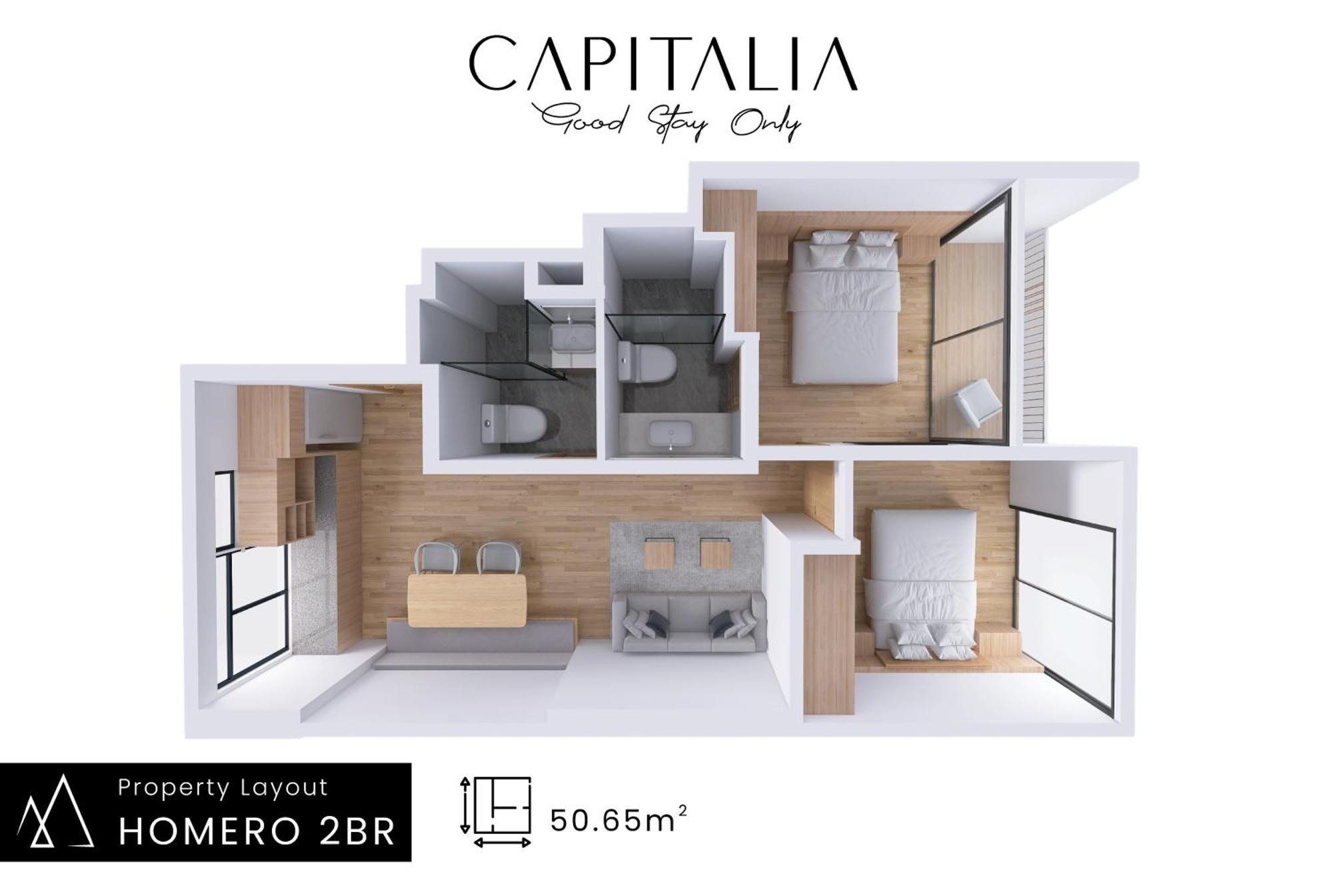 Capitalia - Luxury Apartments - Homero Ciudad de México Pokoj fotografie