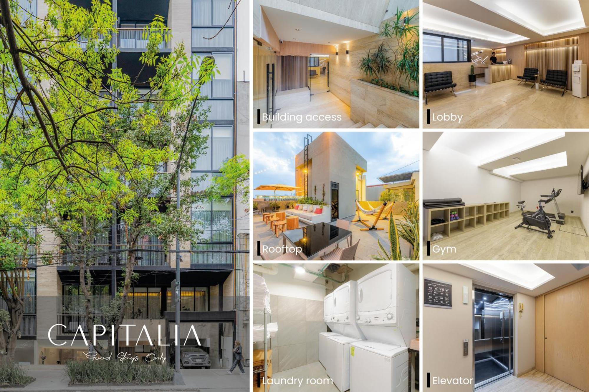 Capitalia - Luxury Apartments - Homero Ciudad de México Exteriér fotografie
